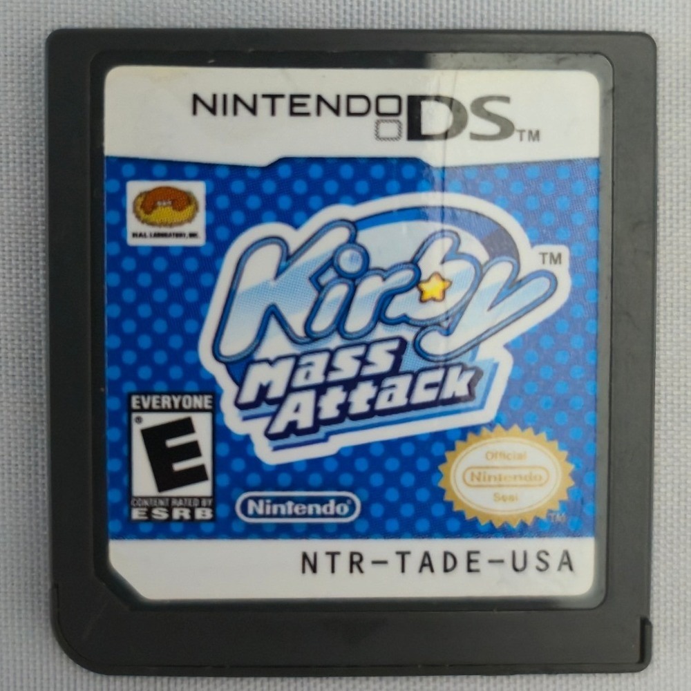 Kirby Mass Attack - Nintendo DS 2011 - Authentic Cartridge Only Tested & Works